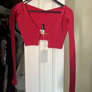 Jacquemus crop sweater